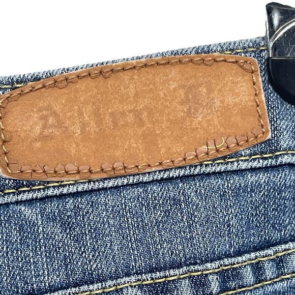 Allen B Schwartz Mid-Rise Straight Leg Jeans Blue Denim Women Size 16 Vintage - Picture 6 of 7